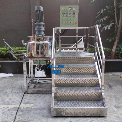China Máquina de mezcla de jabón líquido para lavar con gel para manos de 50L Máquina para hacer detergente para ducha de gel para el cabello en venta