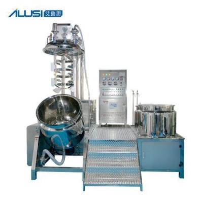 China Vacuum homogenizer cosmetic Lotion Emulsifying Cosmetic Cream Mixer Machine for sale