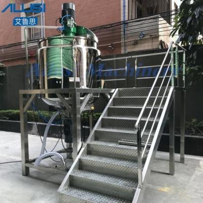 China 0-3600rpm High Shear Homogenizer Emulsifier Mixer with Electric Heating for sale