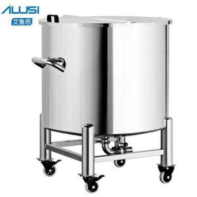 China Detergent Stainless Steel Storage Tank 100-20000L , Vertical Shampoo Mixer Tank for sale