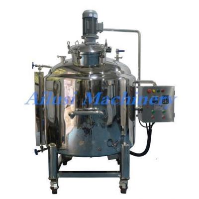 China Defoaming Vacuum Emulsifier Mixer With High Speed Disperser for sale