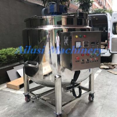 China 1000L Jacket Heated Liquid Detergent Mixer Machine manufacturers for sale