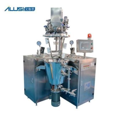 China Stainless Steel Hydraulic Lifting Vacuum Mascara Homogenizing Emulsifier manufacturers for sale