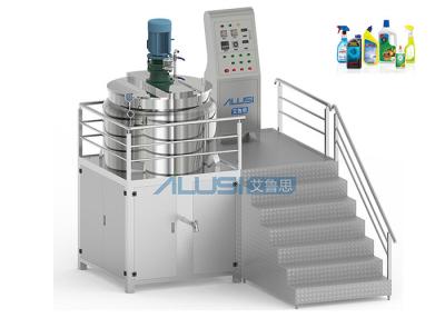 China high shear mixer homogenizer 300L Mayonnaise Making Machine GMP Standard with agitator dispenser for sale