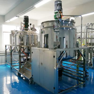 Chine mélangeur d'émulsifiant du homogénisateur 500L, machine industrielle de mélangeur de savon liquide à vendre