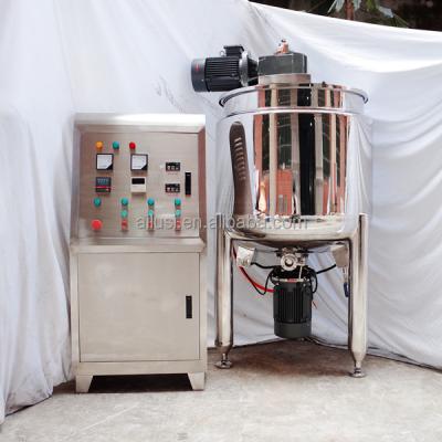 China 1000L Dishwashing Liquid Making Machine Double Jacket Heating Mixing Tank for sale