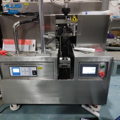 China Cosmetic Hand Cream Tube Filler Sealer Semi Automatic Plastic Tube Filling and Sealing Machine for sale