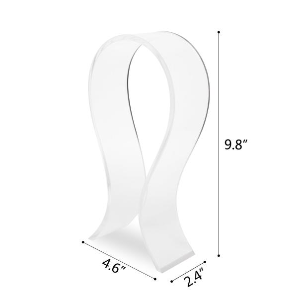 Quality Led Acrylic Headphone Holder Stand Display Suitable For All Sizes for sale