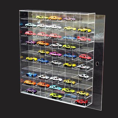 중국 선명한 아크릴 쇼케이스 박스 모델 컬렉션 장난감 자동차 모델 가정용 저장 판매용