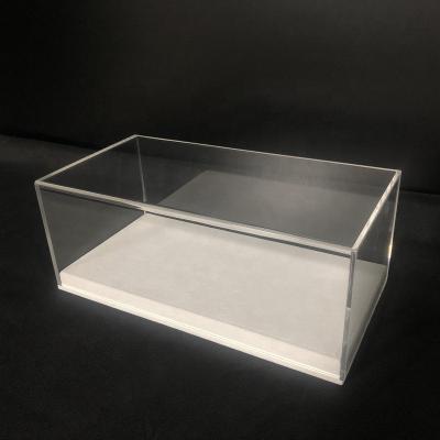 Cina Plexiglass in plastica trasparente Gioielleria Casse Espositive Modello a mano Giocattoli Cosmetici Garage Kit in vendita