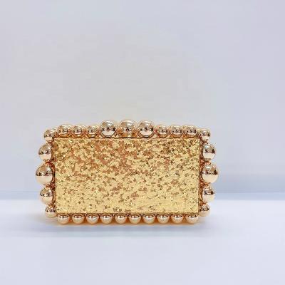 Quality Perspex White Acrylic Clutch Bag For Women Lucite Clutch Purse Crystal Ladies for sale