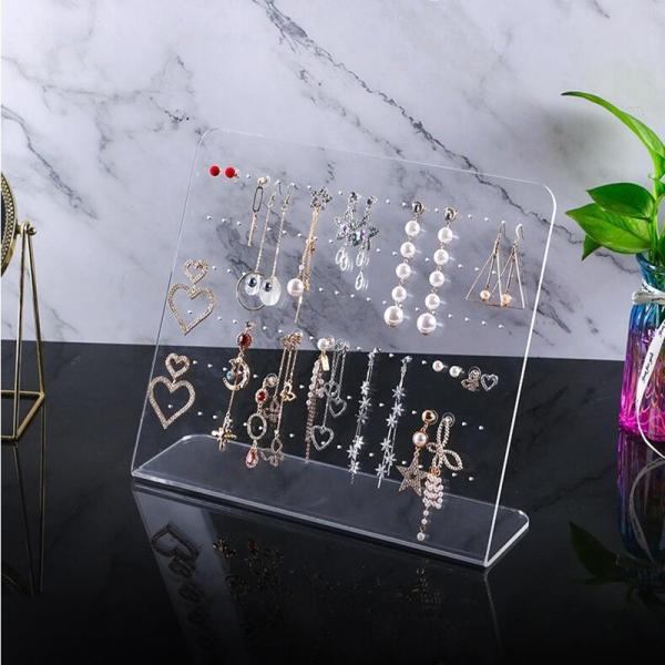 Quality Clear Acrylic Jewelry Display Holder Stand Earring Jewelry Necklace Display for sale