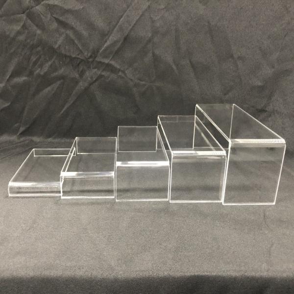 Quality Acrylic Cake Stand Riser Set U-Type Display Frame Candy Dessert Table Decoration for sale