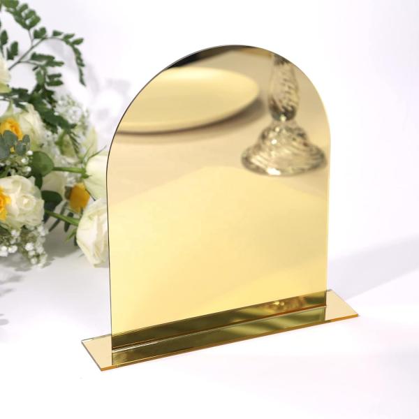 Quality Gold Sign Acrylic Holder Frames Mirror Silver Welcome Board Wedding Party Event for sale