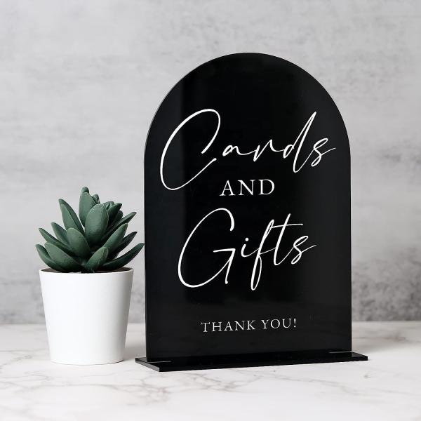 Quality Desk Sign Menu Acrylic Holder Wedding Luxury Modern Wedding Decor Display Stand for sale