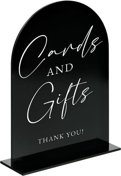 Quality Desk Sign Menu Acrylic Holder Wedding Luxury Modern Wedding Decor Display Stand for sale