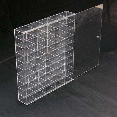 China Small Acrylic Toy Display Case Toy Car Model Stand Storage Box Cabinet for sale