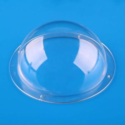 China Cúpula acrílica de 4 buracos plástico transparente hemisférico interior / exterior Capa de câmera de substituição cúpula de segurança camara de alojamento à venda