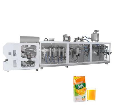 China Stand Up Pouch Doypack Nuts Packing Machine 6.5KW Powder Pouch Filling Machine for sale