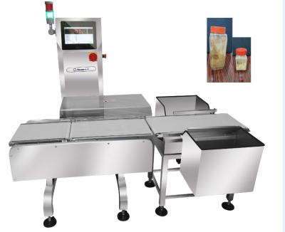 China Automatic Scale Weighing Machine 5g-1500g Checkweigher For Bottles for sale
