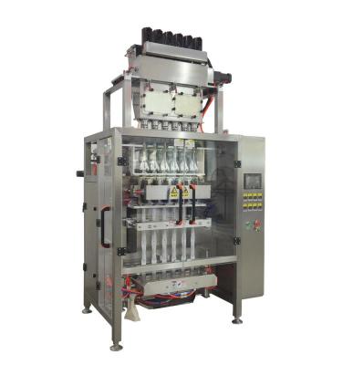 China 4 Lanes Vertical Pouch Packing Machine 150bags/Min For Pouch Filling for sale