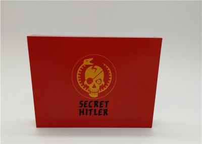 China Red Color Box Secret Hitler Card Games For Grown Ups Happy Playing 23*17*4.5cm for sale