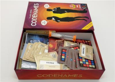 China Funny Family Party Card Games For Grown Ups Codenames Board Game 23*16*5.5cm for sale