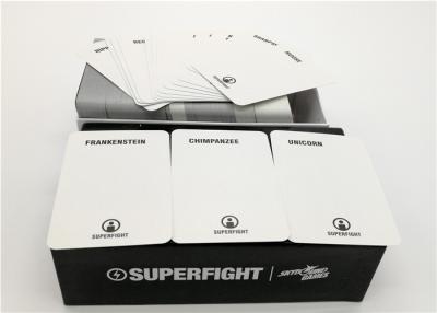 China El estilo clásico Superfight de encargo carda la versión estupenda del inglés de la lucha del juego de mesa en venta