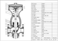 China Industria de registros Diseño de válvula accionada por pistón de un eje en venta