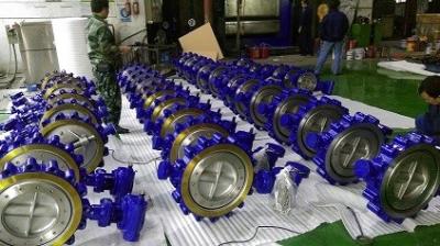 China Class150 2 Inch Fire Safe Double Eccentric Butterfly Valve for sale