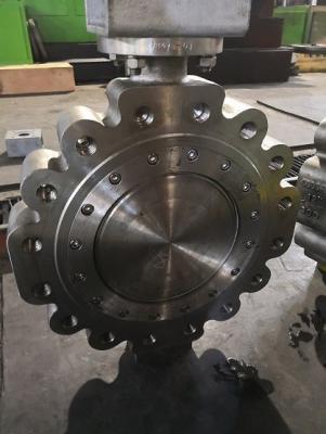 China Triple Eccentric Class600 Industrial Butterfly Valve For Corrosive Medium for sale