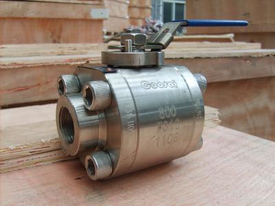 China Side Entry Floating Type Seat Supported Ball Valve for sale