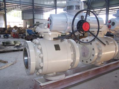 China Blowout Proof Stem Class150 Trunnion Ball Valve for sale