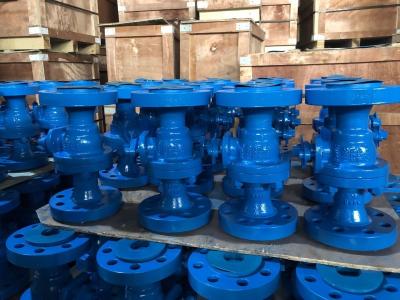 China 300lb 2 Piece Full Bore Float Operated Ball Valve for sale