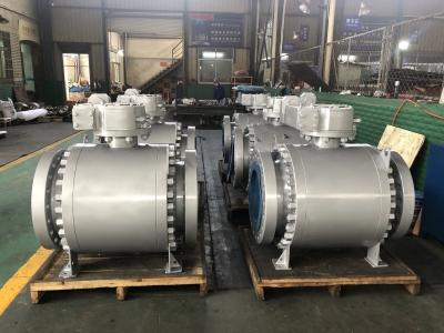 China Manual Operation Metal Seated Ball Valves For High Temperature for sale