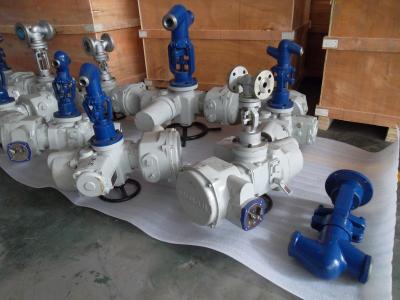 China DIN Electric Globe Stop Valve With BW Ends for sale