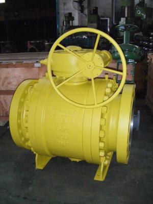 China Side Entry Anti Static Trunnion Ball Valve with Blowout Proof for sale