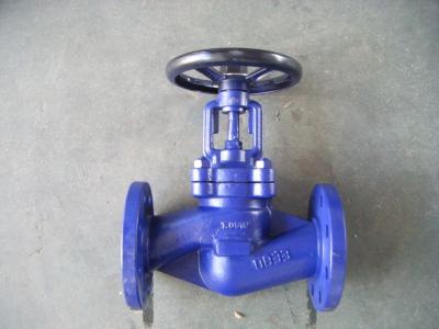 China DN1200 Handwheel Operated Flanged Globe Stop Valve for sale