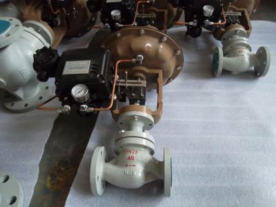China Valvula de control de flujo de fluido neumático de bronce PN40 en venta