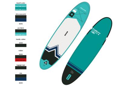 China Lightweight Round 81.2*25*320cm Stand Up Surfboard for sale
