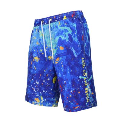 China Sea World Pattern 0.15kg Swimming Trunks Shorts for sale