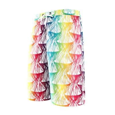 China Digital Print Polyester Baggy Gradient SUP Board Shorts for sale