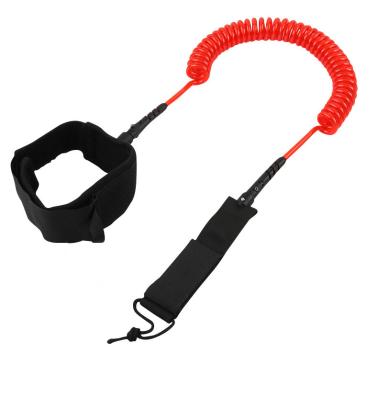 China Break Resistance 300cm TPU SUP Coil Leash for sale