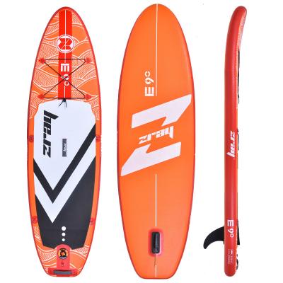 China Orange 1 Fin 275x76x13cm Stand Up Surfboard for sale