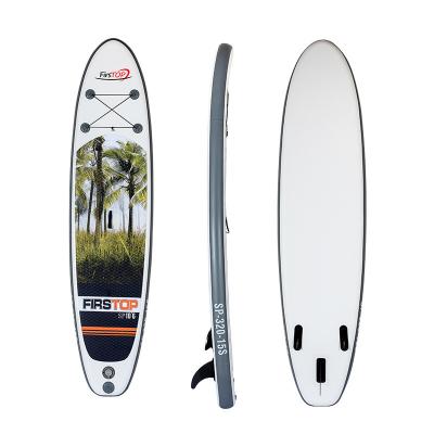 China White Plastic 320*76*15CM All Round Paddle Board for sale