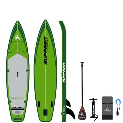 China All Round Green 160KG 365*81*15cm Surf Womens Inflatable SUP for sale