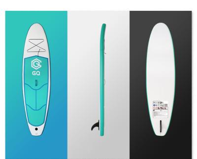 China lightweight 290*76*10cm All Round Inflatable SUP board for sale