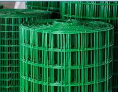 中国 Green Bwg24 Anti Corrosive Plastic Coated Wire Mesh Square Hole 販売のため