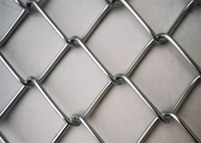 China 6Ft 2.5mm 60x60mm Chain Link Fence Plastic Coated Rolls Diamond Hole for sale