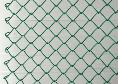 China Plastic Coated Chain Link Fence Mesh Fencing 50 X 50mm 1.5m for sale